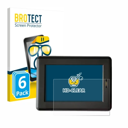 Face avant d’un emballage produit avec le logo de la marque BROTECT. À côté, l’appareil XC Tracer Maxx II est représenté avec 