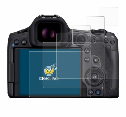 Image de l'appareil Canon EOS R5 Mark II avec une grande variété de protections d'écran.