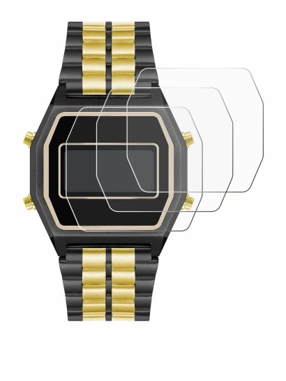 Image de l'appareil Armitron Rubik avec une grande variété de protections d'écran.