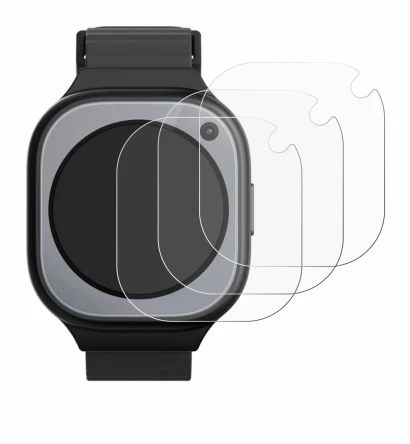 Image de l'appareil Xplora X6Pro avec une grande variété de protections d'écran.