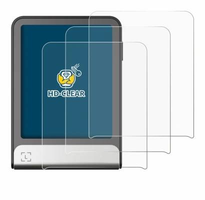 Image de l'appareil Ledger Flex avec une grande variété de protections d'écran.