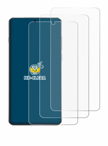 Image de l'appareil OnePlus 13 avec une grande variété de protections d'écran.