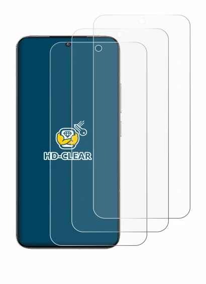 Image de l'appareil Xiaomi 15 avec une grande variété de protections d'écran.