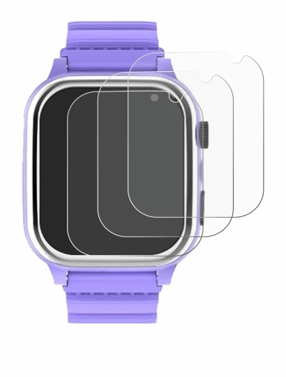 Image de l'appareil Jubunrer Kids Smartwatch avec une grande variété de protections d'écran.