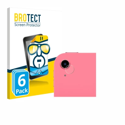 Face avant d’un emballage produit avec le logo de la marque BROTECT. À côté, l’appareil Apple iPad A16 11" WiFi 2025 (Caméra U