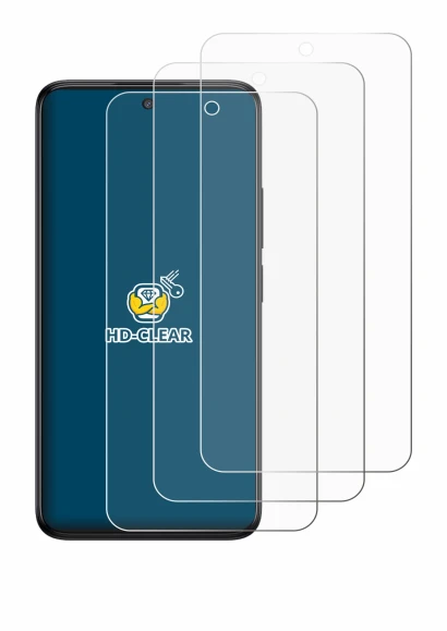 Image de l'appareil TCL 60 5G avec une grande variété de protections d'écran.