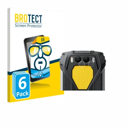 Face avant d’un emballage produit avec le logo de la marque BROTECT. À côté, l’appareil Blackview BV7300 (Caméra UNIQUEMENT) e