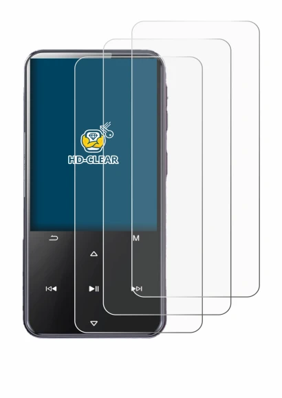 Image de l'appareil AGPtek M3 avec une grande variété de protections d'écran.