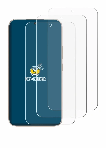 Image de l'appareil Honor 400 avec une grande variété de protections d'écran.