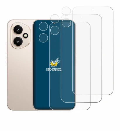 Image de l'appareil Honor 400 (Avant+Caméra) avec une grande variété de protections d'écran.