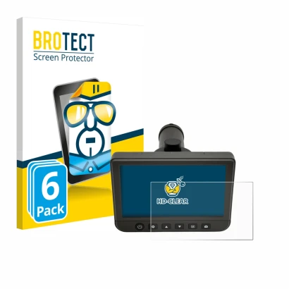 Face avant d’un emballage produit avec le logo de la marque BROTECT. À côté, l’appareil dnt DigiTele PRO est représenté avec l
