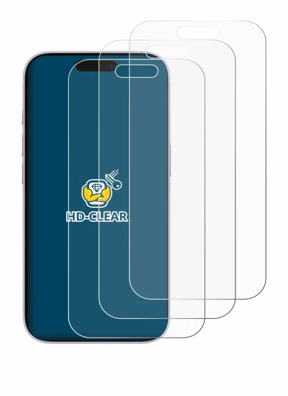 Image de l'appareil Apple iPhone 17 avec une grande variété de protections d'écran.
