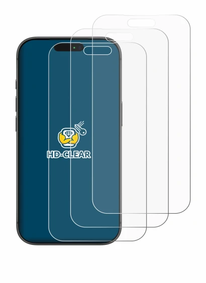 Image de l'appareil Apple iPhone 17 Pro Max avec une grande variété de protections d'écran.