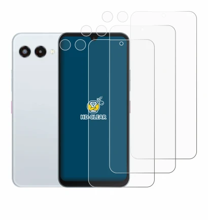 Image de l'appareil Telekom T Phone 3 (Avant+Caméra) avec une grande variété de protections d'écran.