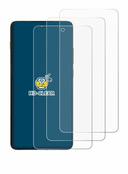 Image de l'appareil Motorola Edge 70 avec une grande variété de protections d'écran.