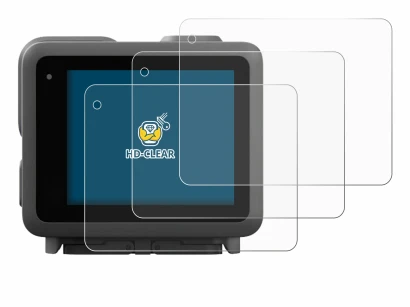 Image de l'appareil GoPro Lit Hero avec une grande variété de protections d'écran.