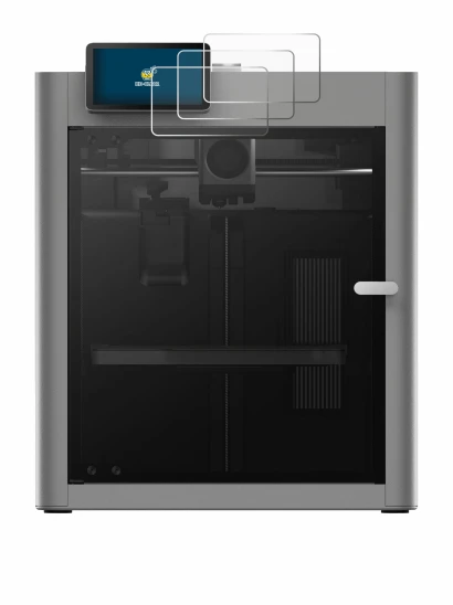Image de l'appareil Bambu Lab P2S 3D Printer avec une grande variété de protections d'écran.