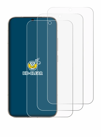 Image de l'appareil Honor Magic 8 avec une grande variété de protections d'écran.