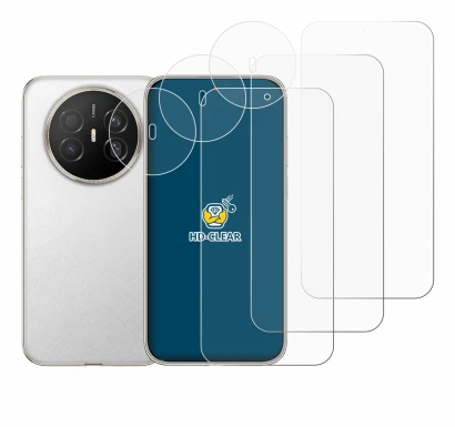 Image de l'appareil Huawei Mate 70 Air (Avant+Caméra) avec une grande variété de protections d'écran.