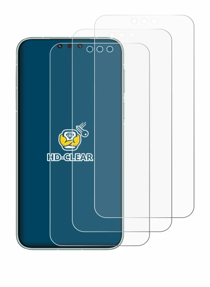 Image de l'appareil Huawei Mate 80 Pro Max avec une grande variété de protections d'écran.