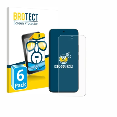 Face avant d’un emballage produit avec le logo de la marque BROTECT. À côté, l’appareil realme C85 est représenté avec la prot