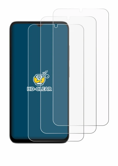 Image de l'appareil Doogee Note 56X Pro avec une grande variété de protections d'écran.