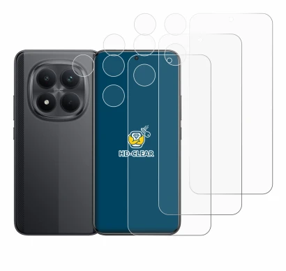 Image de l'appareil Xiaomi Poco M8 Pro (Avant+Caméra) avec une grande variété de protections d'écran.