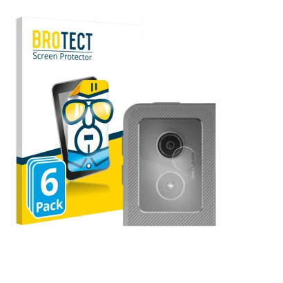 Face avant d’un emballage produit avec le logo de la marque BROTECT. À côté, l’appareil Lenovo Idea Tab Pro 12.7" (Caméra UNIQ