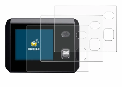 Image de l'appareil SkyRC MC5000 avec une grande variété de protections d'écran.