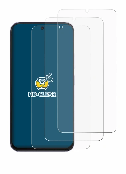 Image de l'appareil Honor Play 80 avec une grande variété de protections d'écran.