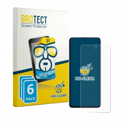 Face avant d’un emballage produit avec le logo de la marque BROTECT. À côté, l’appareil Oukitel C26 est représenté avec la pro