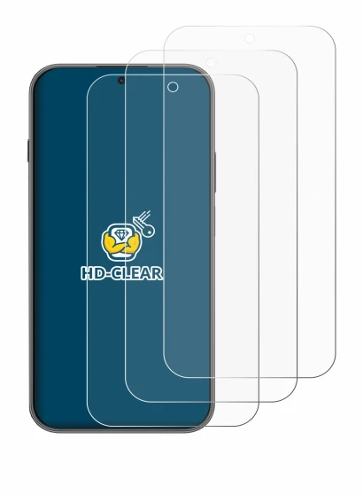 Image de l'appareil Huawei Nova 15 Max avec une grande variété de protections d'écran.