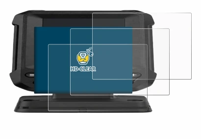 Image de l'appareil Lowrance Eagle 4 avec une grande variété de protections d'écran.