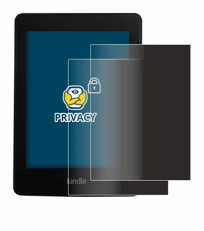 Image de l'appareil Amazon Kindle Paperwhite 2013 avec une grande variété de protections d'écran.