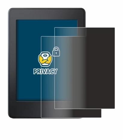 Image de l'appareil Amazon Kindle Paperwhite 2015 (7ème Gen.) avec une grande variété de protections d'écran.