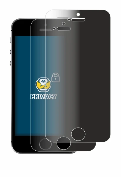 Image de l'appareil Apple iPhone SE 2016 avec une grande variété de protections d'écran.