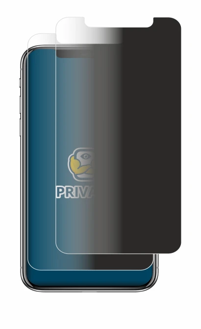Image de l'appareil Apple iPhone X avec une grande variété de protections d'écran.