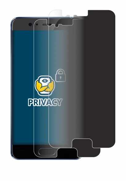 Image de l'appareil Huawei P10 avec une grande variété de protections d'écran.