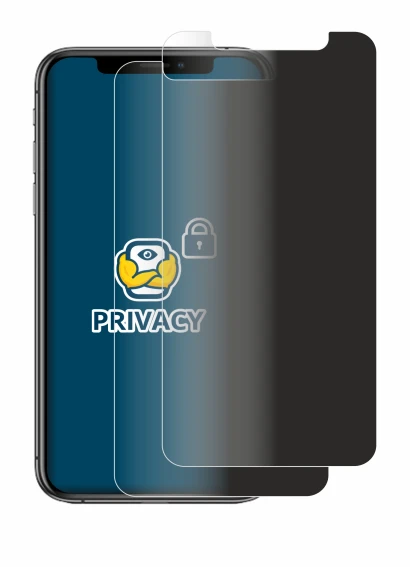 Image de l'appareil Apple iPhone Xs avec une grande variété de protections d'écran.