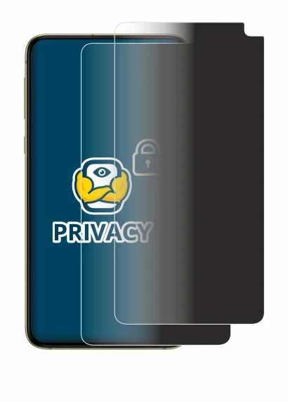 Image de l'appareil Samsung Galaxy S10e avec une grande variété de protections d'écran.