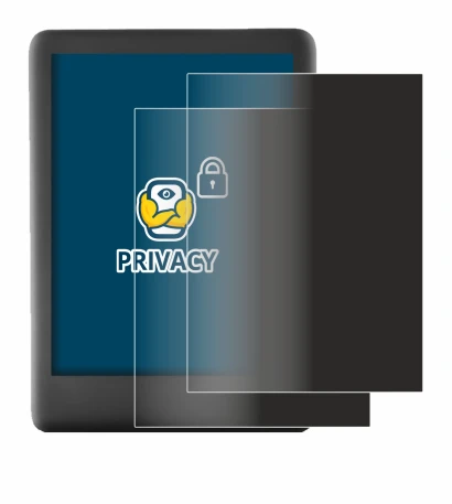 Image de l'appareil Amazon Kindle 2019 (10ème Gen.) avec une grande variété de protections d'écran.