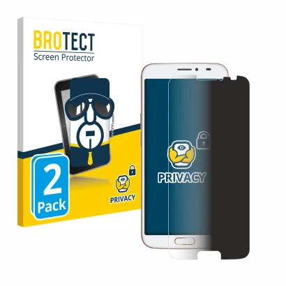 Face avant d’un emballage produit avec le logo de la marque BROTECT. À côté, l’appareil Doro 8080 est représenté avec la prote