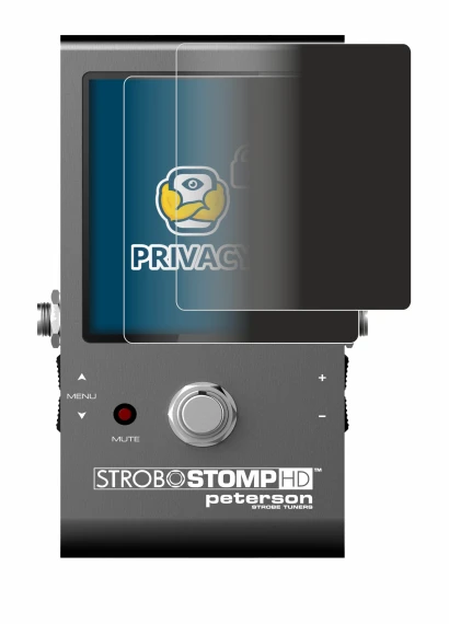 Image de l'appareil Peterson Strobostomp HD avec une grande variété de protections d'écran.