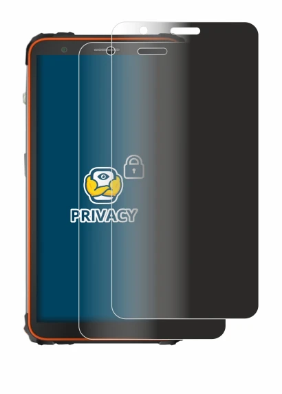 Image de l'appareil Blackview BV6600 avec une grande variété de protections d'écran.