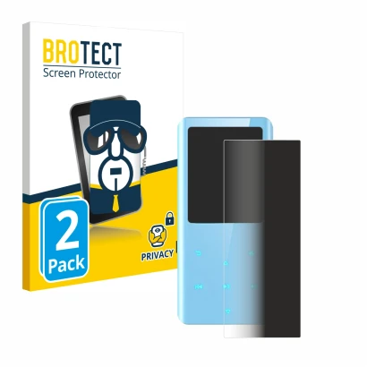 Face avant d’un emballage produit avec le logo de la marque BROTECT. À côté, l’appareil AGPtek A19X est représenté avec la pro