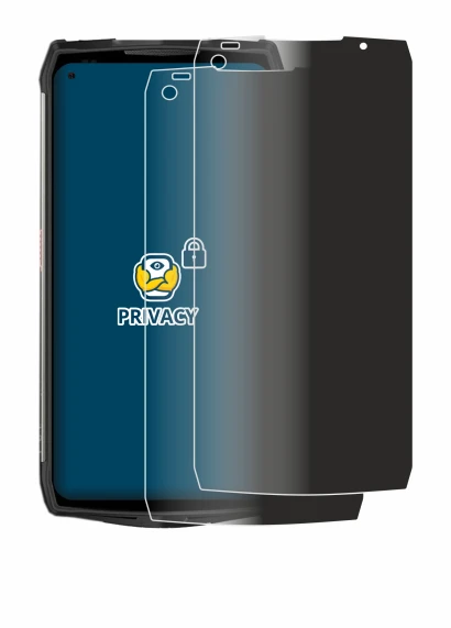 Image de l'appareil Ulefone Power Armor 13 avec une grande variété de protections d'écran.