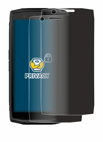 Image de l'appareil Crosscall Action-X5 avec une grande variété de protections d'écran.