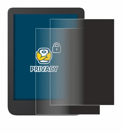 Image de l'appareil Tolino Shine 4 avec une grande variété de protections d'écran.