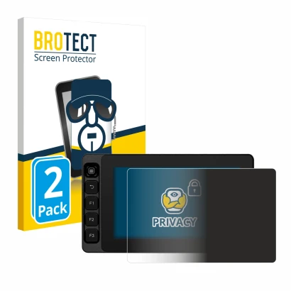 Face avant d’un emballage produit avec le logo de la marque BROTECT. À côté, l’appareil SmallHD Ultra 5 est représenté avec la