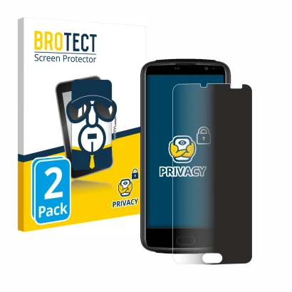 Face avant d’un emballage produit avec le logo de la marque BROTECT. À côté, l’appareil Beafon M7 premium est représenté avec 
